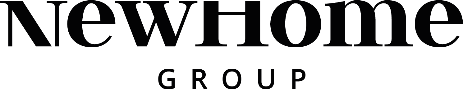 The dark logo of new home